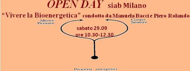 Open Day MILANO - 29 settembre 2018